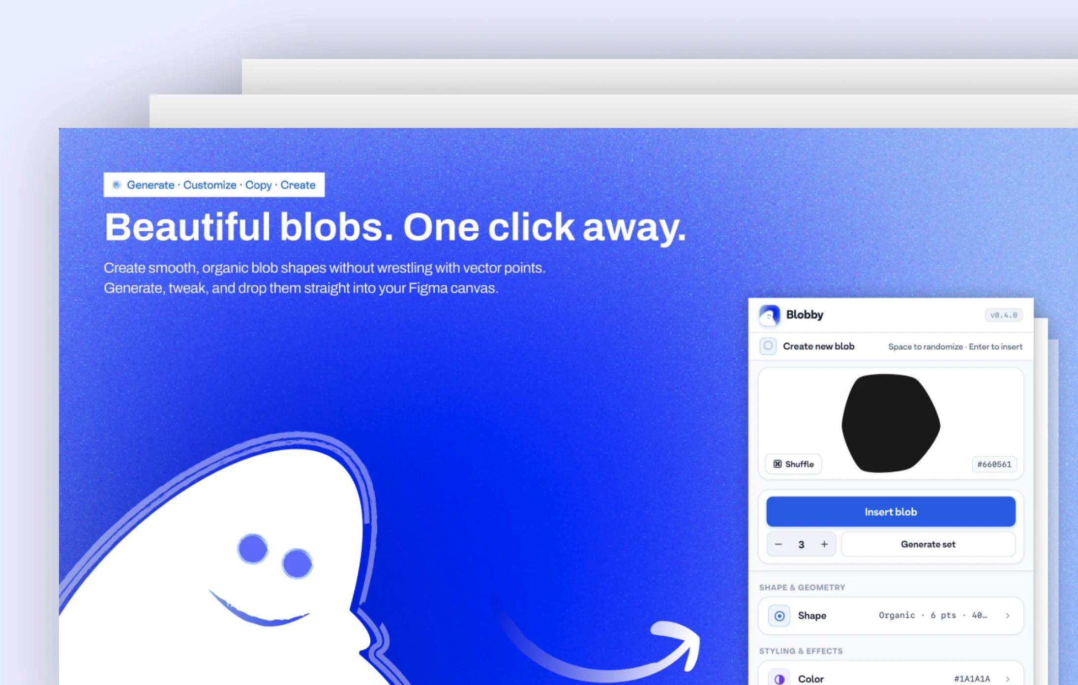 Blobby Plugin preview