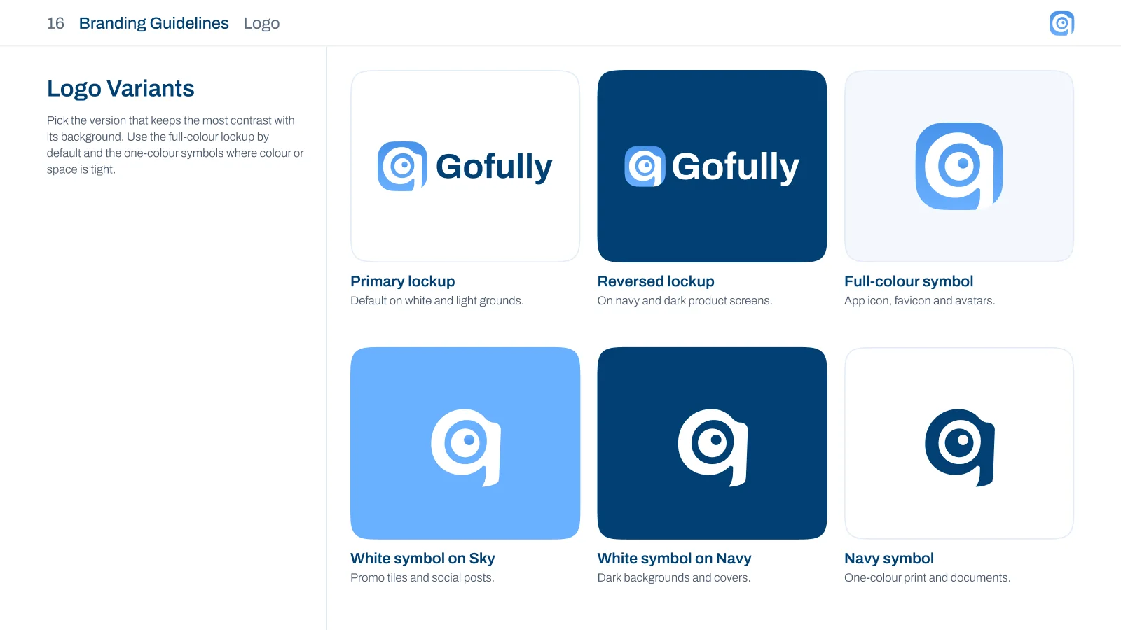 Logo variants: primary lockup, reversed lockup, full-colour symbol and one-colour symbols